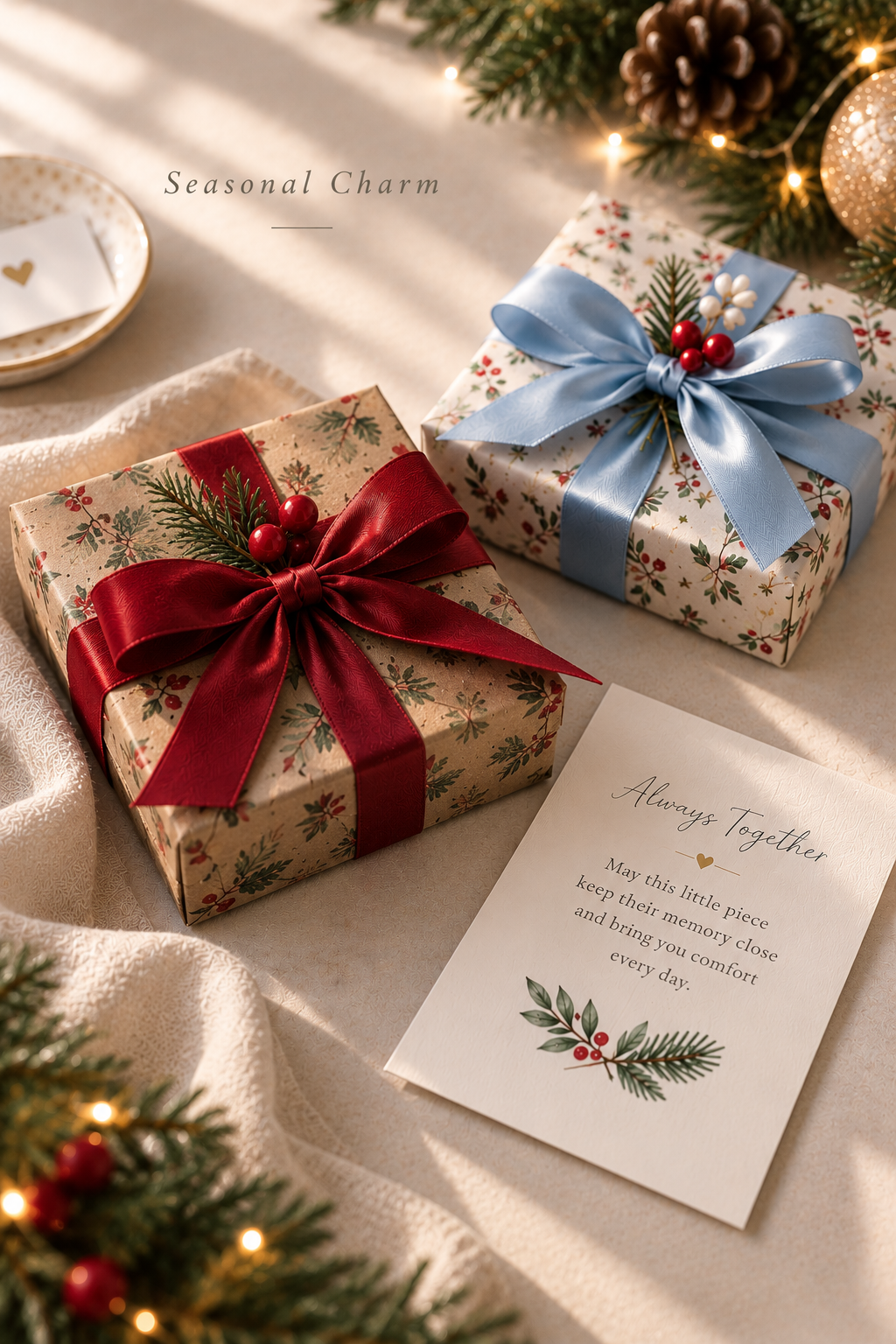 Gift Wrapping Upgrade + Personalized Card
