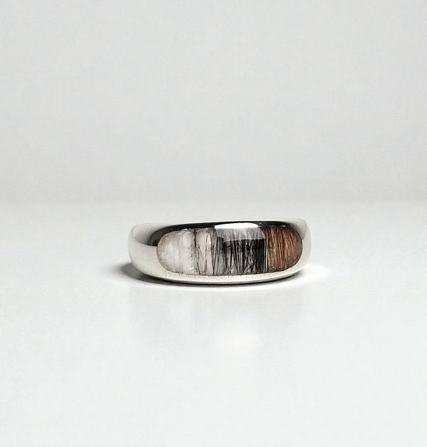 Classic Capsule Ring - Lock of Fur Memorial Ring