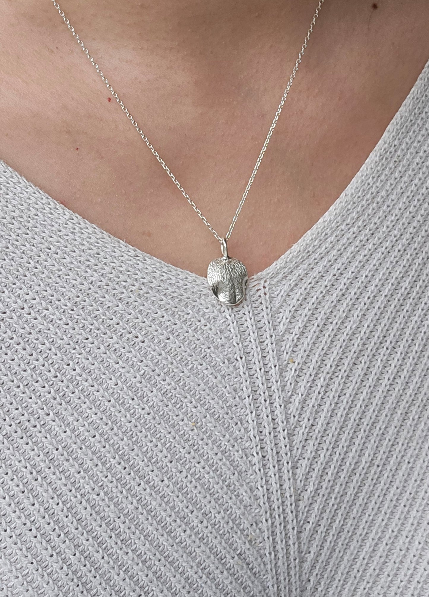 Pet Nose Print Pendant Necklace