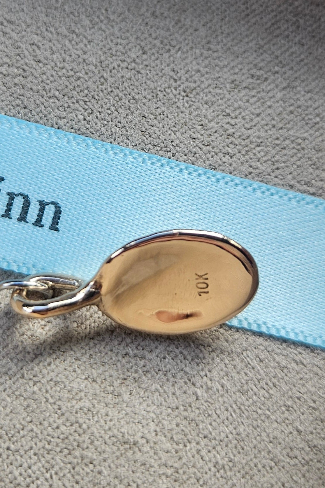 BOOP LIGHT - Solid Gold Pet Nose / Paw Imprint Pendant Necklace, Memorial Keepsake, Pet Loss Gift